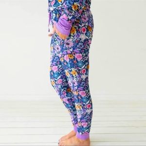 little sleepies women’s pajama pants in dusk blooms